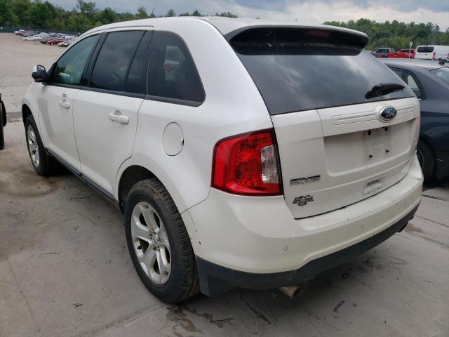 2FMDK4JC2CBA51719 - 2012 FORD EDGE WHITE photo 3