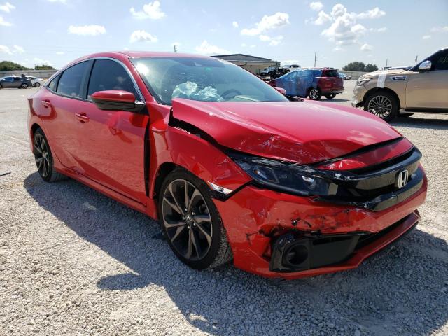 2HGFC2F86LH561279 - 2020 HONDA CIVIC SPOR RED photo 1