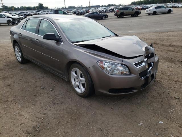 1G1ZB5E14BF170502 - 2011 CHEVROLET MALIBU LS BROWN photo 1