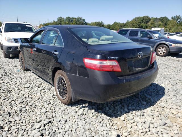 4T1BE46K18U744281 - 2008 TOYOTA CAMRY CE BLACK photo 3