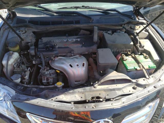 4T1BE46K18U744281 - 2008 TOYOTA CAMRY CE BLACK photo 7