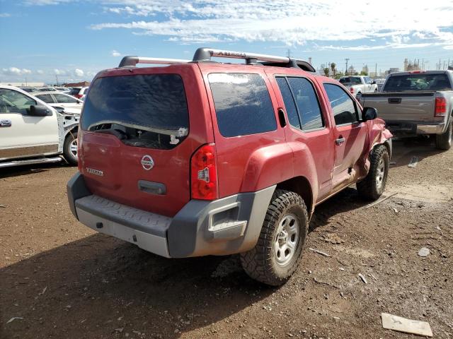 5N1AN0NW5EN808871 - 2014 NISSAN XTERRA X RED photo 4