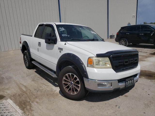 1FTRX12W35FB29185 - 2005 FORD F150 WHITE photo 1