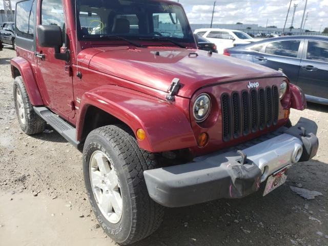 1C4AJWBG6CL264664 - 2012 JEEP WRANGLER S BURGUNDY photo 1