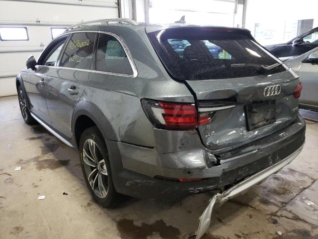 WA18NAF44JA021685 - 2018 AUDI A4 ALLROAD GRAY photo 3