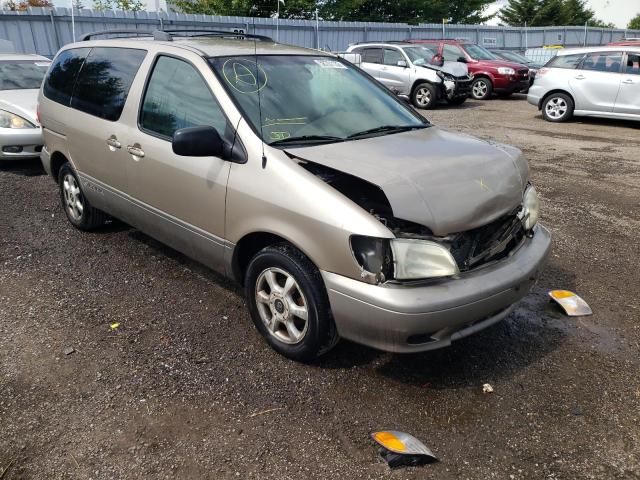 4T3ZF13C13U538899 - 2003 TOYOTA SIENNA LE BEIGE photo 1