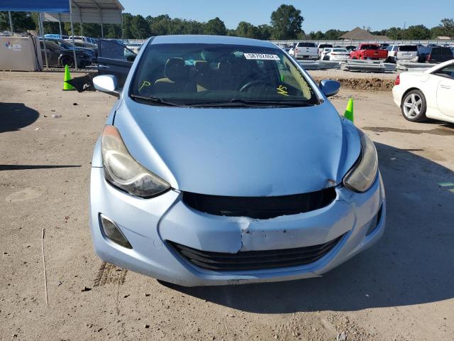 KMHDH4AE0CU292673 - 2012 HYUNDAI ELANTRA GL BLUE photo 9