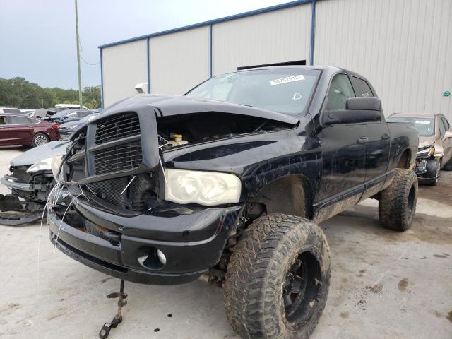 3D7KS28C85G729661 - 2005 DODGE RAM 2500 S BLACK photo 2