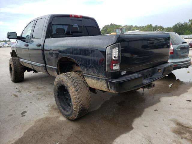 3D7KS28C85G729661 - 2005 DODGE RAM 2500 S BLACK photo 3