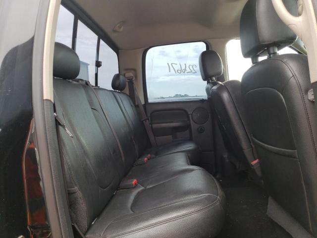 3D7KS28C85G729661 - 2005 DODGE RAM 2500 S შავი ფოტო 6