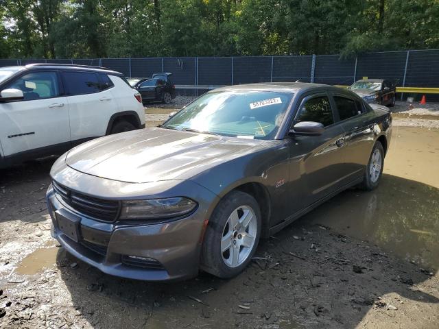 2C3CDXCT8FH925313 - 2015 DODGE CHARGER R/ GRAY photo 2