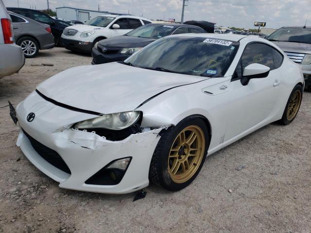 JF1ZNAA18D1724434 - 2013 TOYOTA SCION FR-S WHITE photo 2