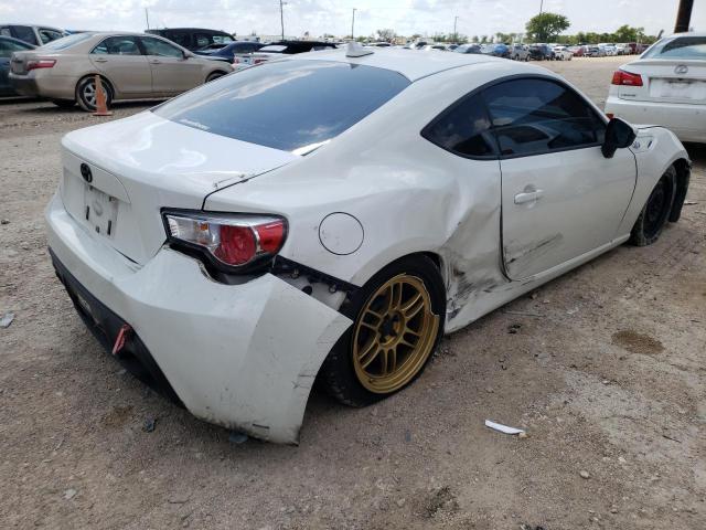 JF1ZNAA18D1724434 - 2013 TOYOTA SCION FR-S WHITE photo 4