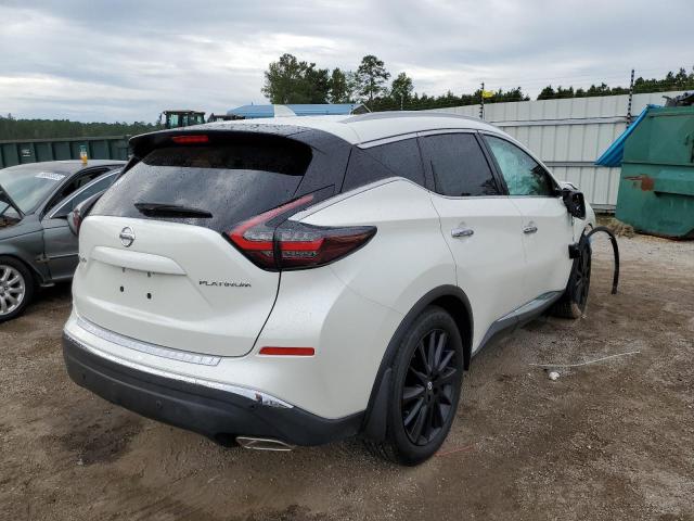 5N1AZ2DJ7MC111024 - 2021 NISSAN MURANO PLA WHITE photo 4