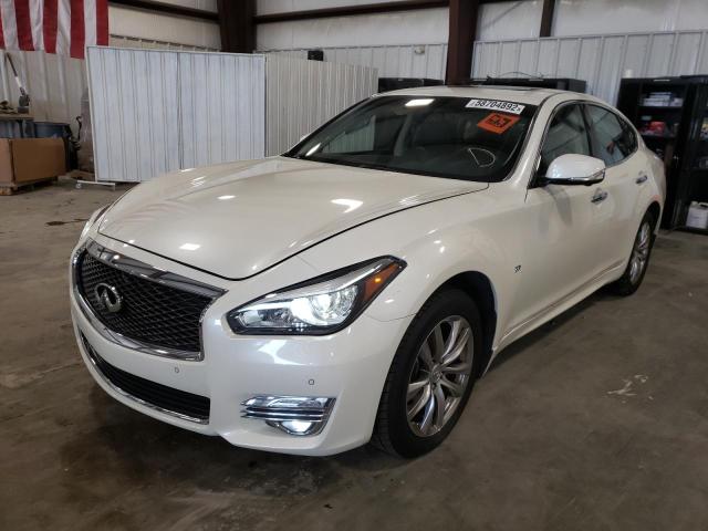 JN1BY1AR3JM220380 - 2018 INFINITI Q70 3.7 LU WHITE photo 2