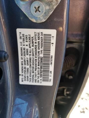 19XFB2F99EE256982 - 2014 HONDA CIVIC EXL  foto 10