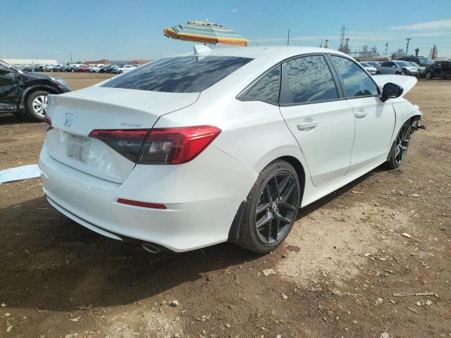 2HGFE2F51NH525471 - 2022 HONDA CIVIC SPOR WHITE photo 4