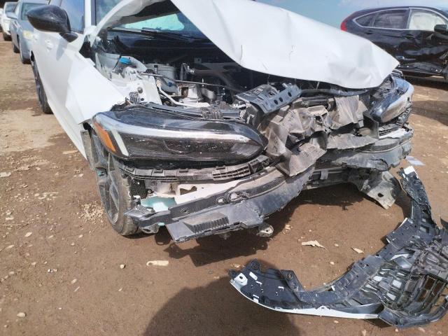 2HGFE2F51NH525471 - 2022 HONDA CIVIC SPOR WHITE photo 9