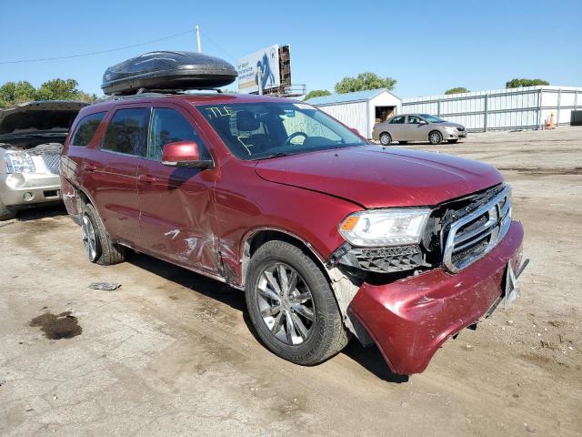 1C4RDJDG1EC972527 - 2014 DODGE DURANGO LI RED photo 1