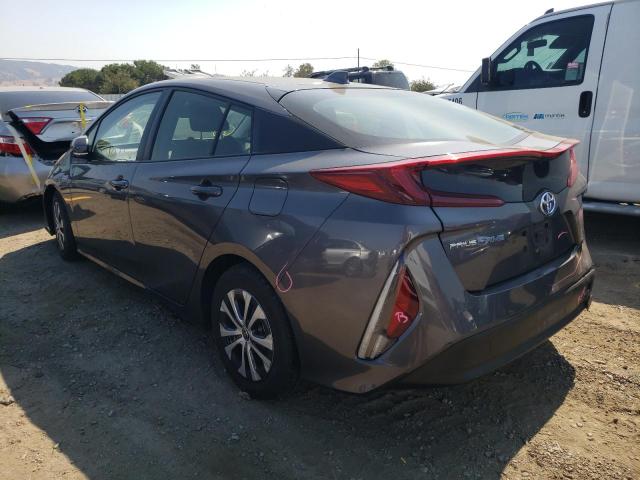 JTDKAMFP7M3170667 - 2021 TOYOTA PRIUS PRIM 石墨色 照片 3