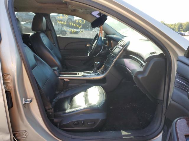 1G11H5SA0DF251919 - 2013 CHEVROLET MALIBU LTZ ოქროსფერი ფოტო 5