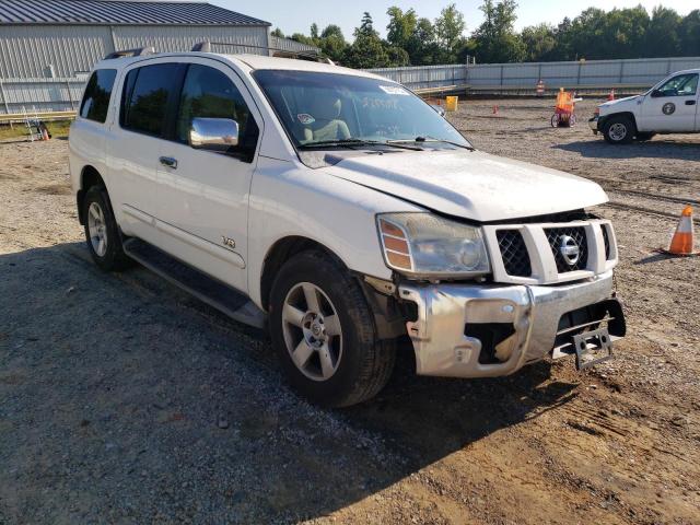 5N1AA08A46N734808 - 2006 NISSAN ARMADA SE WHITE photo 1