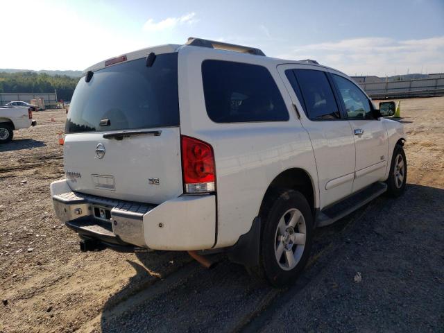 5N1AA08A46N734808 - 2006 NISSAN ARMADA SE WHITE photo 4