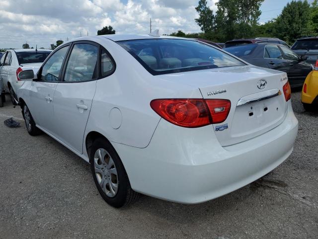 KMHDU4ADXAU955389 - 2010 HYUNDAI ELANTRA BL WHITE photo 3