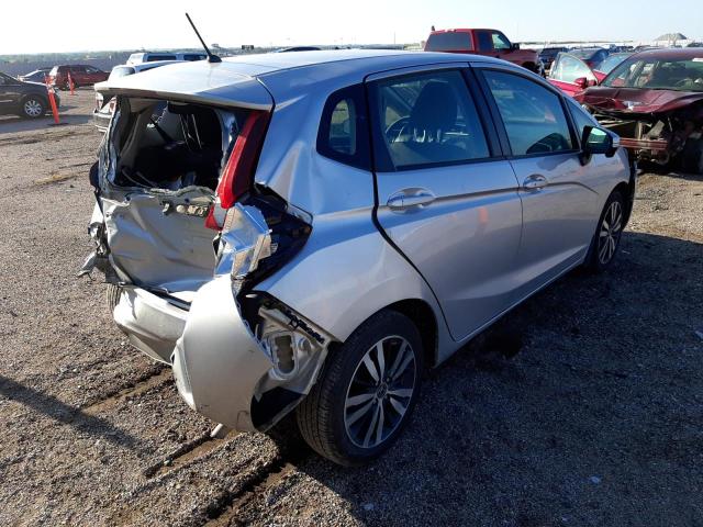 3HGGK5H89FM728343 - 2015 HONDA FIT EX SILVER photo 4