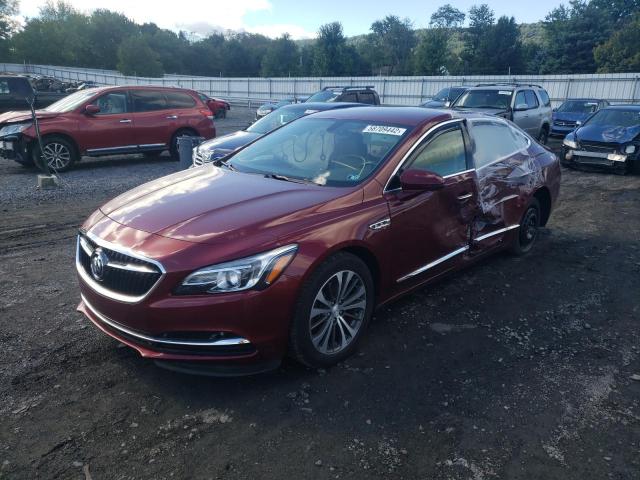 1G4ZP5SS7HU182603 - 2017 BUICK LACROSSE E BURGUNDY photo 2