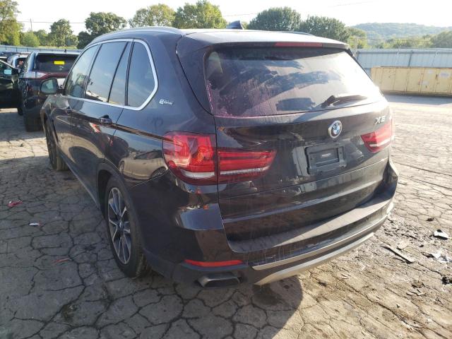 5UXKT0C53J0W02592 - 2018 BMW X5 XDR40E BLACK photo 3