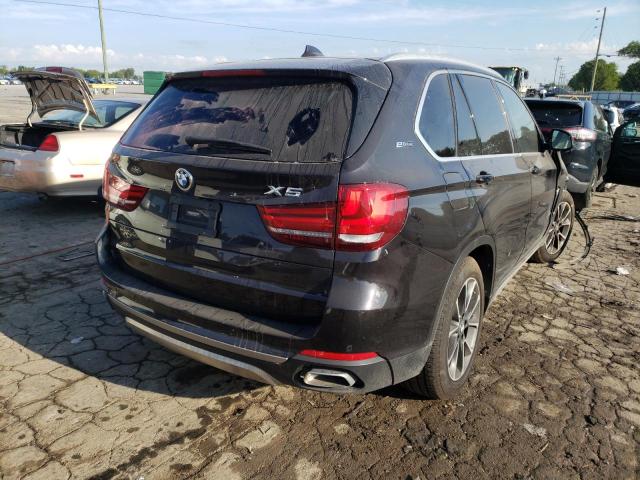 5UXKT0C53J0W02592 - 2018 BMW X5 XDR40E BLACK photo 4