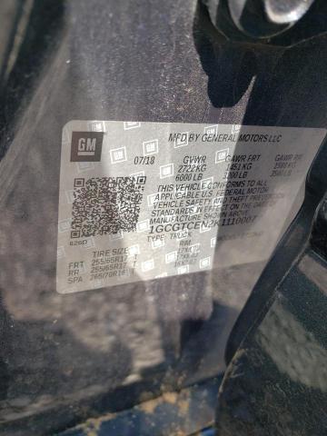 1GCGTCEN2K1110007 - 2019 CHEVROLET COLORADO L GRAY photo 10