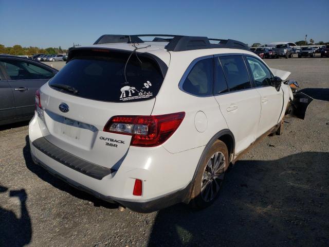 4S4BSENC6G3350823 - 2016 SUBARU OUTBACK 3. WHITE photo 4