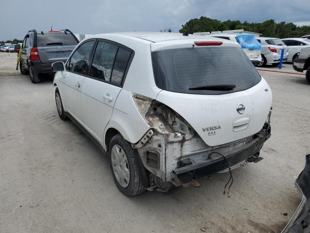 3N1BC1CP6CL374301 - 2012 NISSAN VERSA S WHITE photo 3