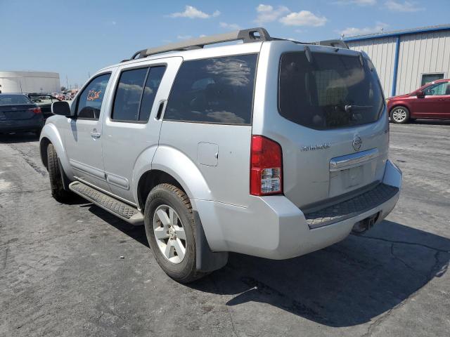 5N1AR18U18C617811 - 2008 NISSAN PATHFINDER SILVER photo 3