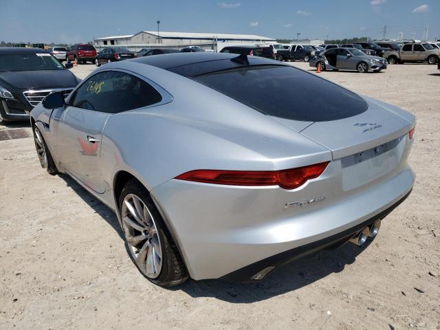 SAJWA6AT7H8K39921 - 2017 JAGUAR F-TYPE SILVER photo 3