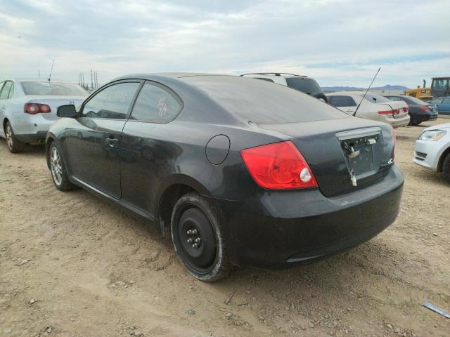 JTKDE167760133434 - 2006 TOYOTA SCION TC BLACK photo 3