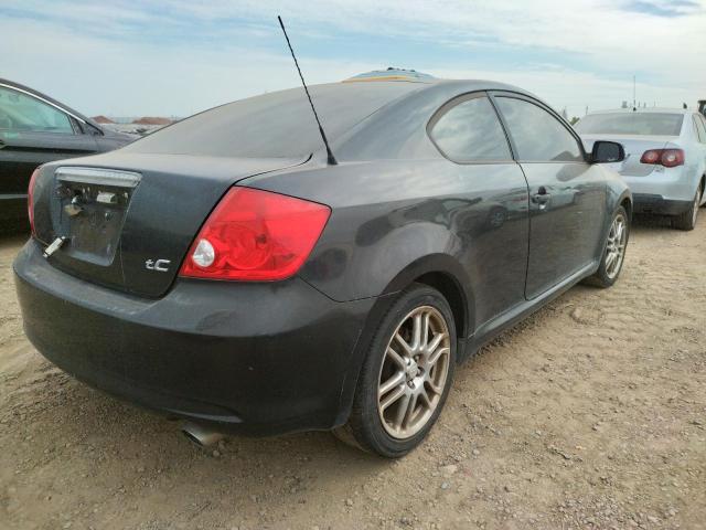 JTKDE167760133434 - 2006 TOYOTA SCION TC BLACK photo 4