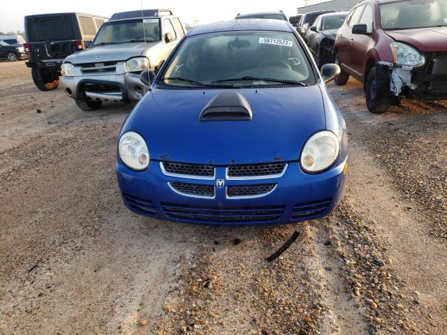 1B3ES56C15D186857 - 2005 DODGE NEON SXT BLUE photo 9