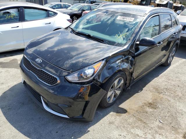 KNDCB3LC2K5240347 - 2019 KIA NIRO FE BLACK photo 9