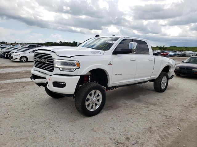 3C6UR5FL5MG633382 - 2021 RAM 2500 LARAM WHITE photo 2