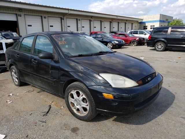 1FAFP33P0YW415348 - 2000 FORD FOCUS LX BLACK photo 1