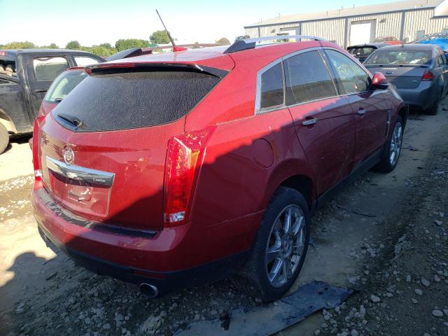 3GYFNBEY4AS628671 - 2010 CADILLAC SRX PERFOR RED photo 4