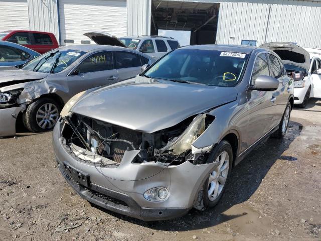 JN1AJ0HP4AM701110 - 2010 INFINITI EX35 BASE Մոխրագույն լուսանկար 2