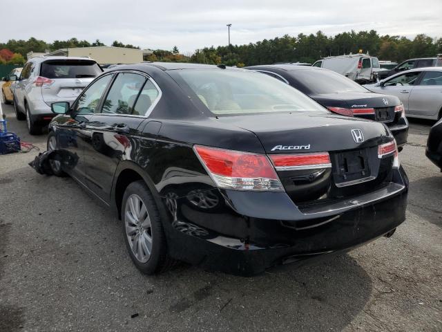 1HGCP2F82CA106967 - 2012 HONDA ACCORD EXL BLACK photo 3