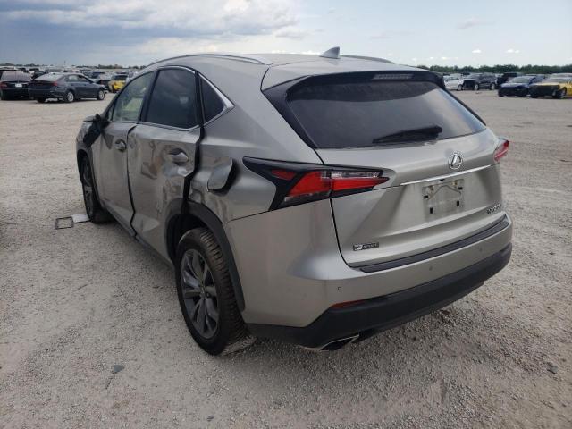 JTJYARBZ2H2080012 - 2017 LEXUS NX 200T BA SILVER photo 3