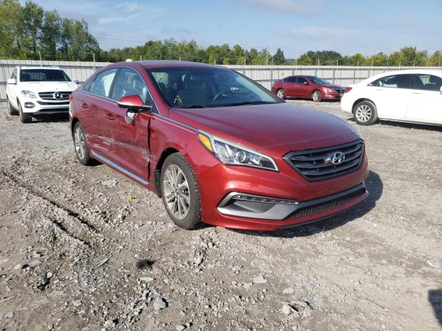 5NPE34AF6GH269849 - 2016 HYUNDAI SONATA SPO RED photo 1