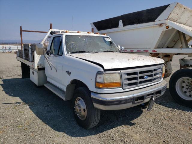 3FELF47F6VMA16857 - 1997 FORD F SUPER DU WHITE photo 1