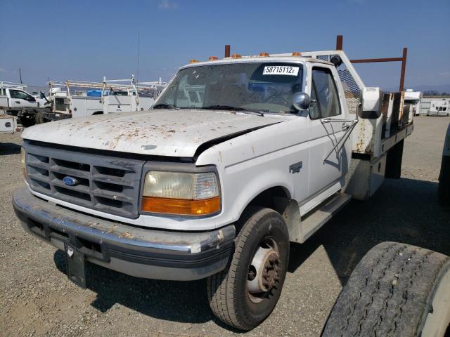 3FELF47F6VMA16857 - 1997 FORD F SUPER DU WHITE photo 2